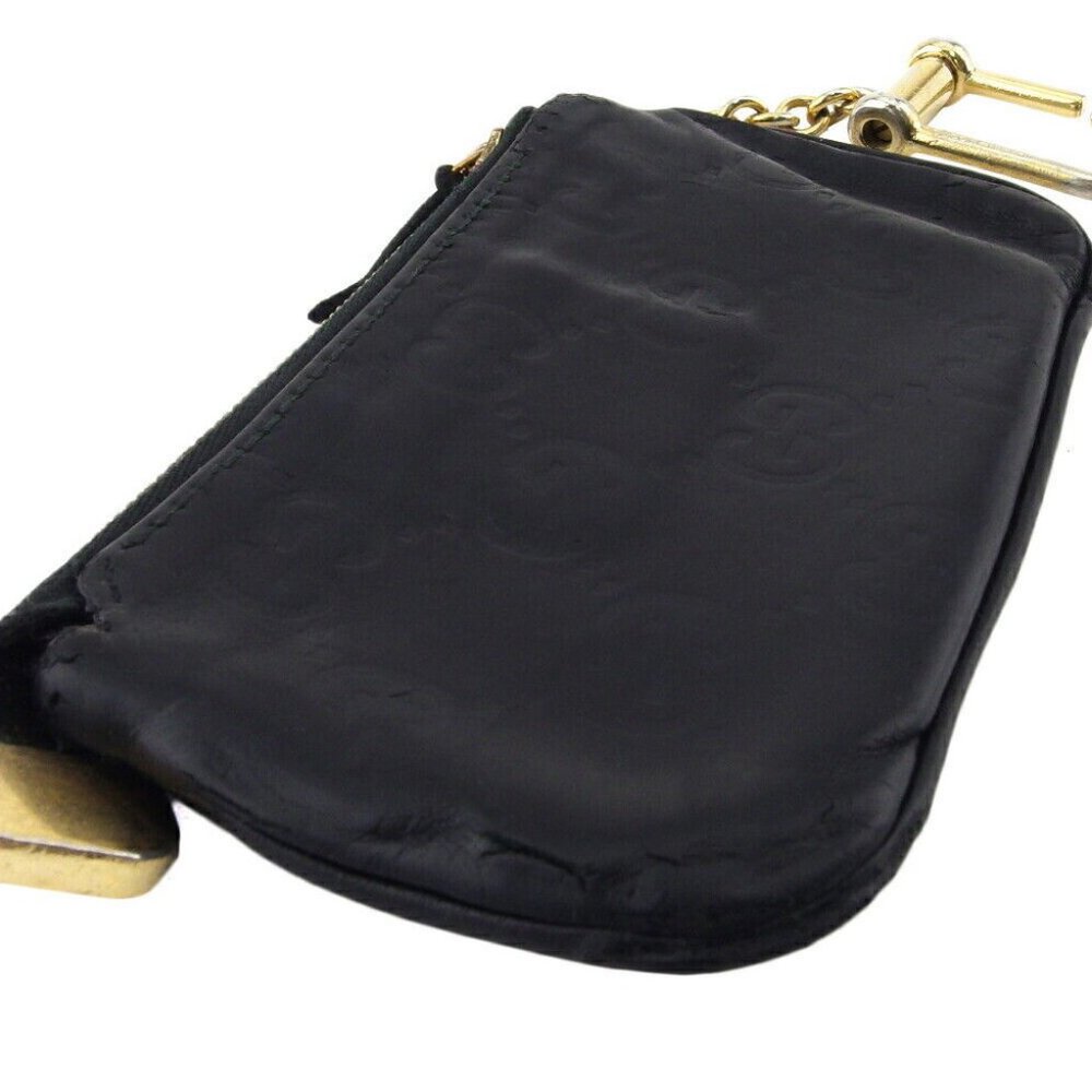 Authenticity guaranteed  USED GUCCI Coin Case Gucci Ma Leather - Picture 3 of 10